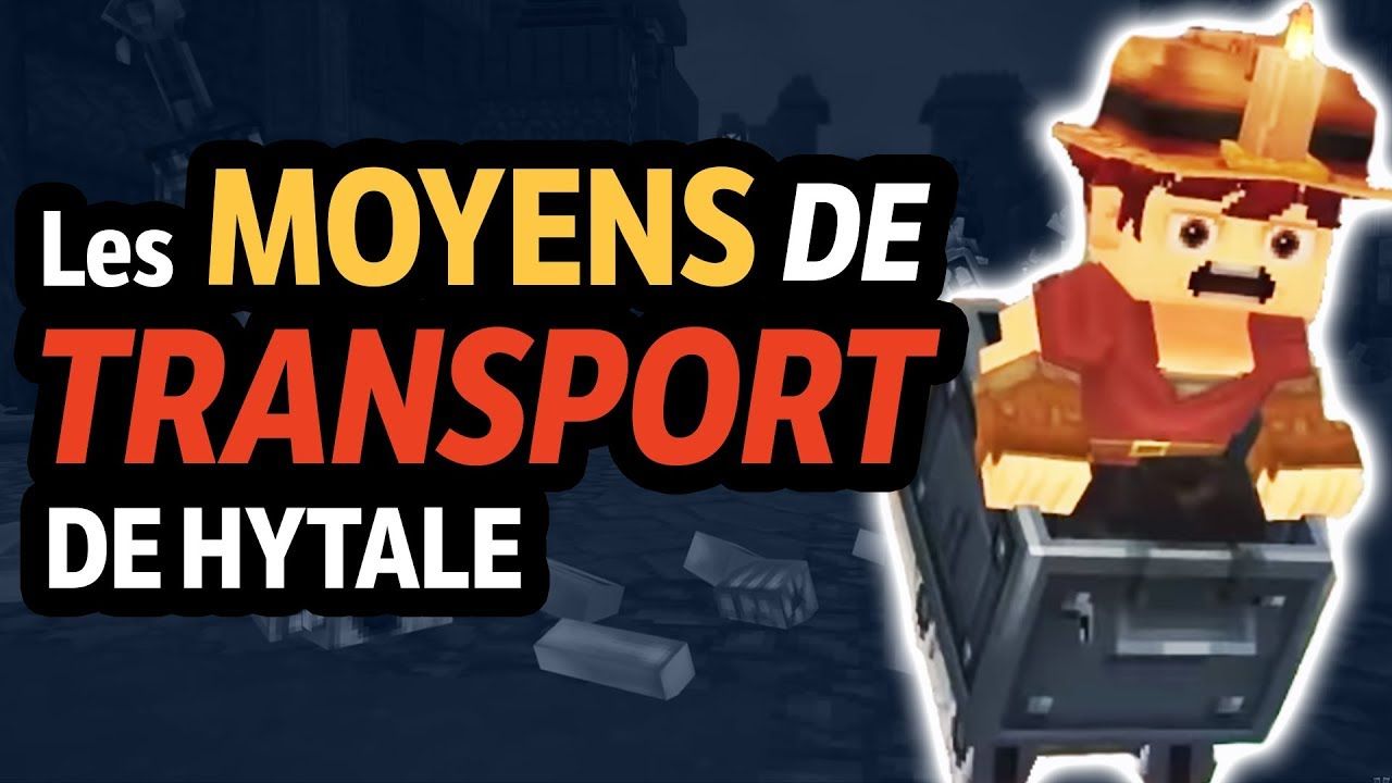 Les différents moyens de locomotion dans Hytale