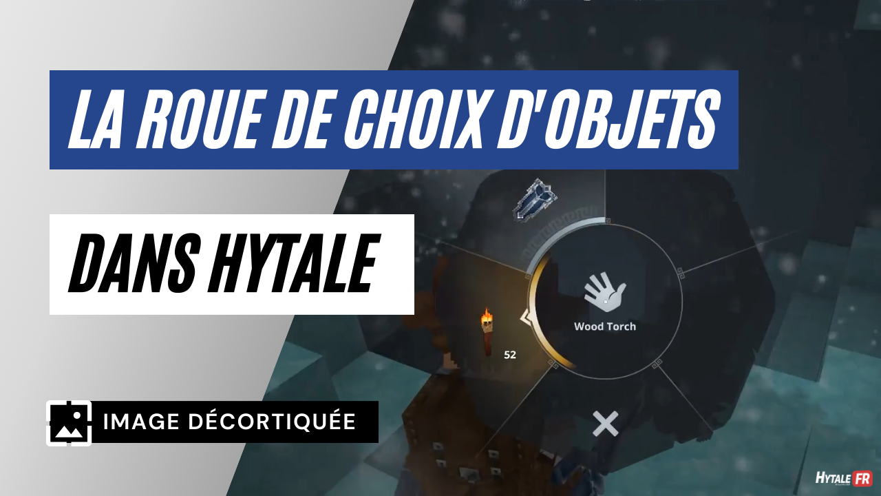 Hytale : la roue de sélection des objets