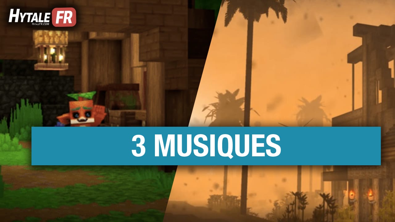 Hytale : 3 nouvelles musiques présentant les personnages !