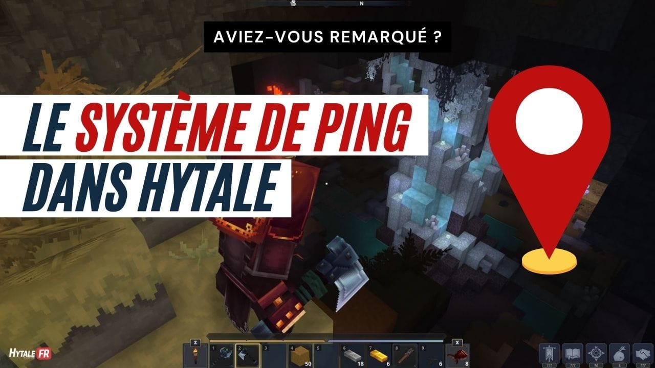 Le système de Ping et de marqueurs dans Hytale