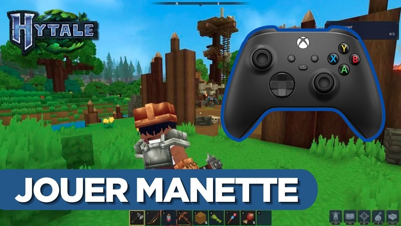 Hytale prend-il en charge les manettes ?