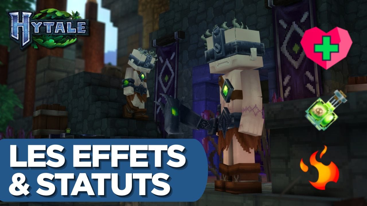 Hytale : Les effets de statuts