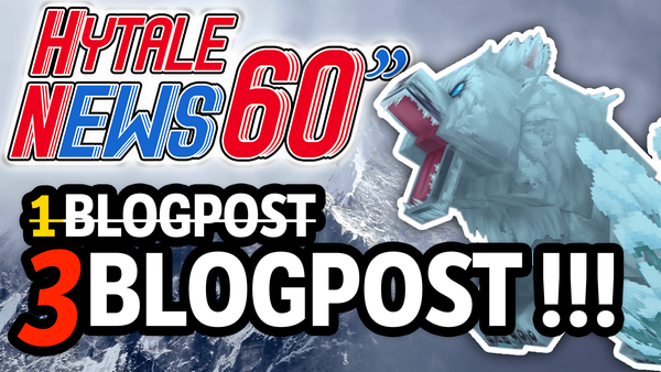 Hytale : 3 nouveaux blogposts!